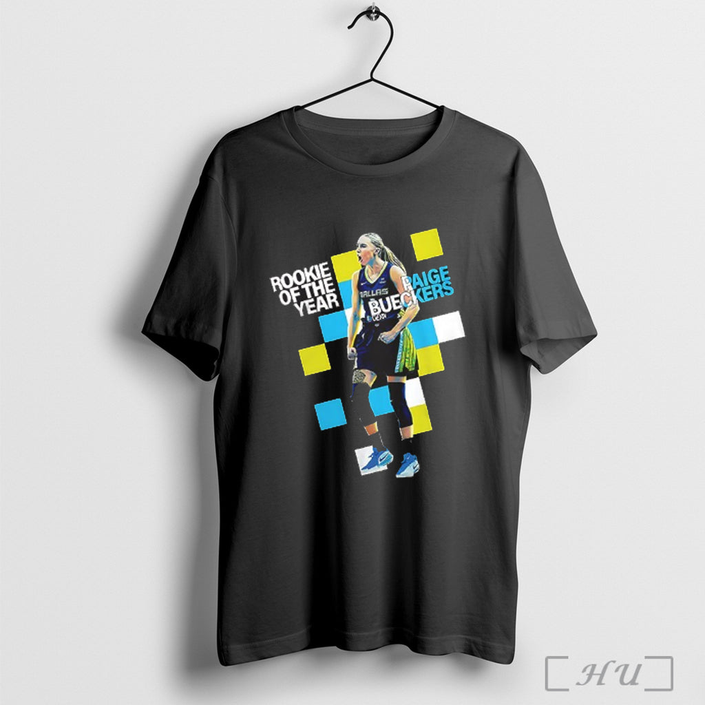 Officials Paige Bueckers Dallas Wings Basketball Rookie Of The Year Wnba V Neck