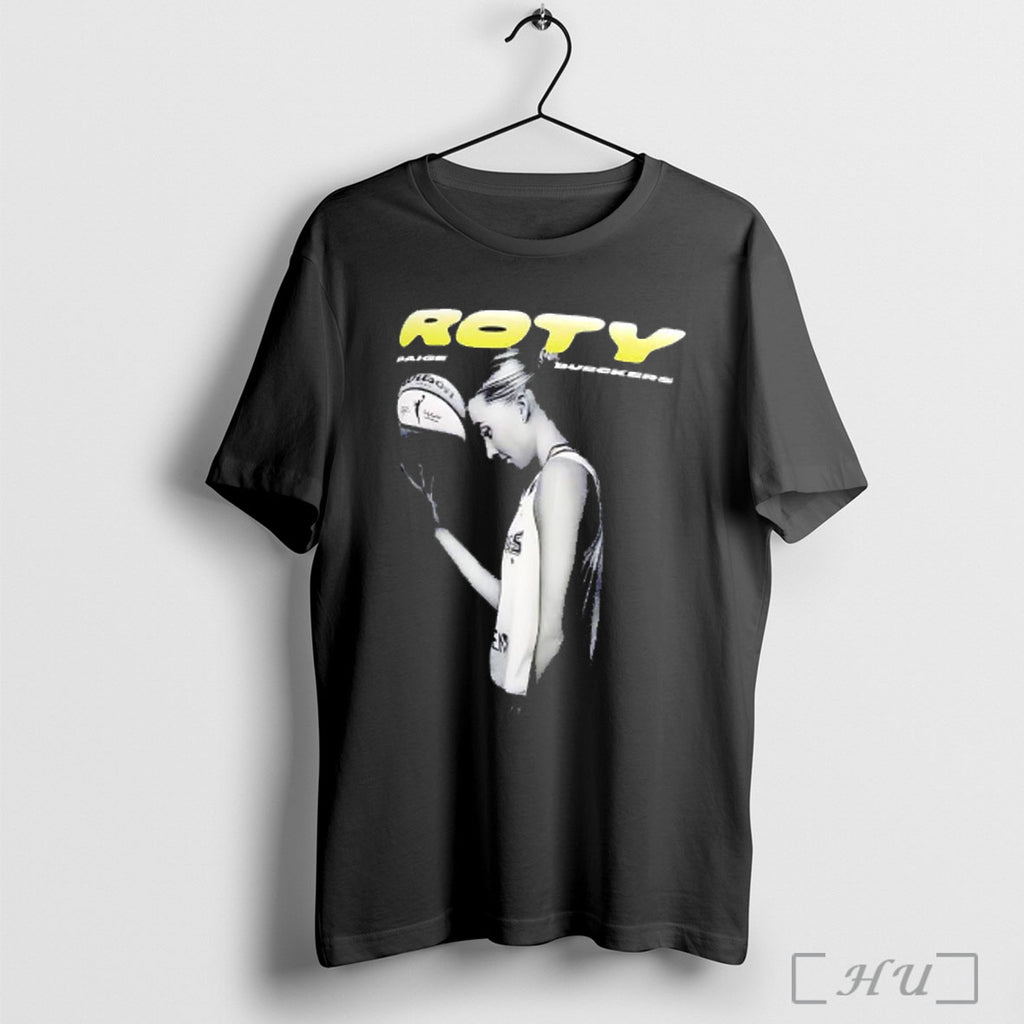 Officials Paige Bueckers Wnba 2025 Rookie Of The Year T Shirt