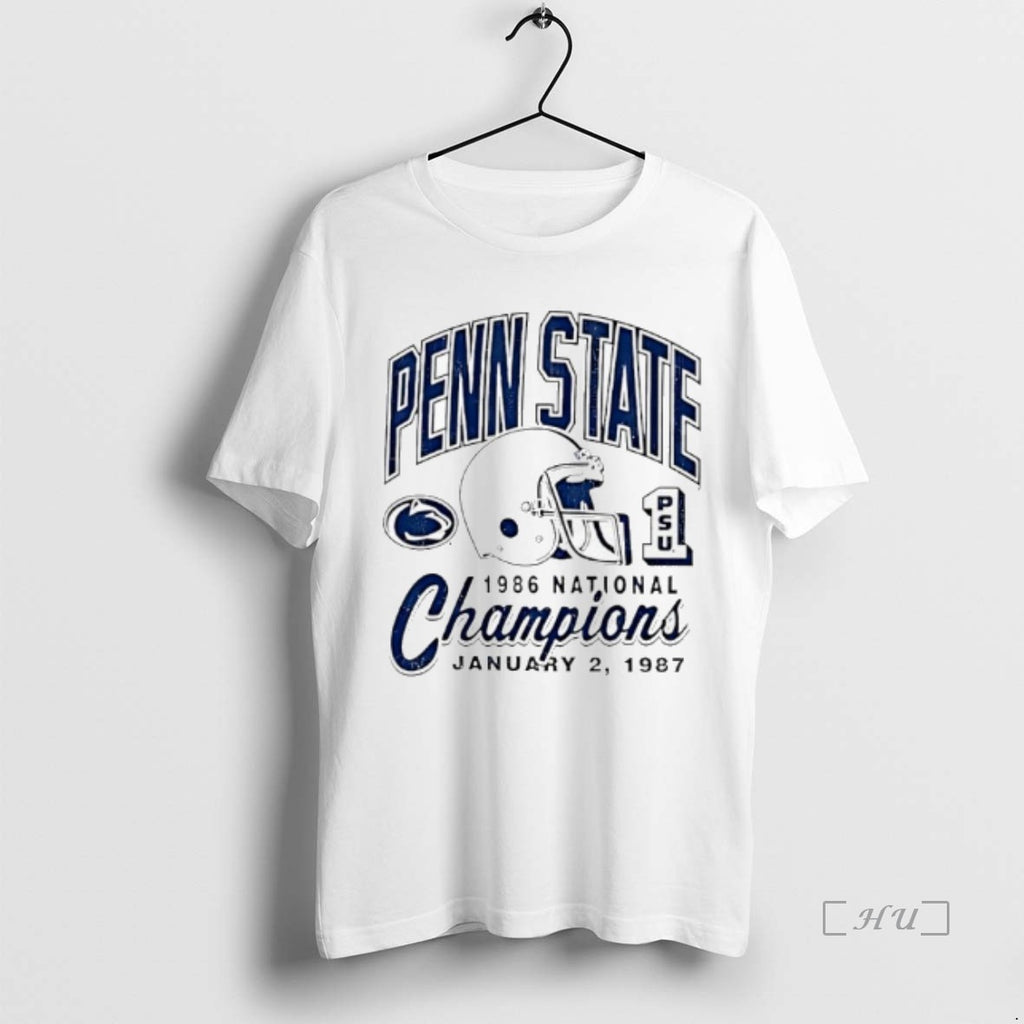 Officials Penn State Nittany Lions 1986 National Champions Helmet