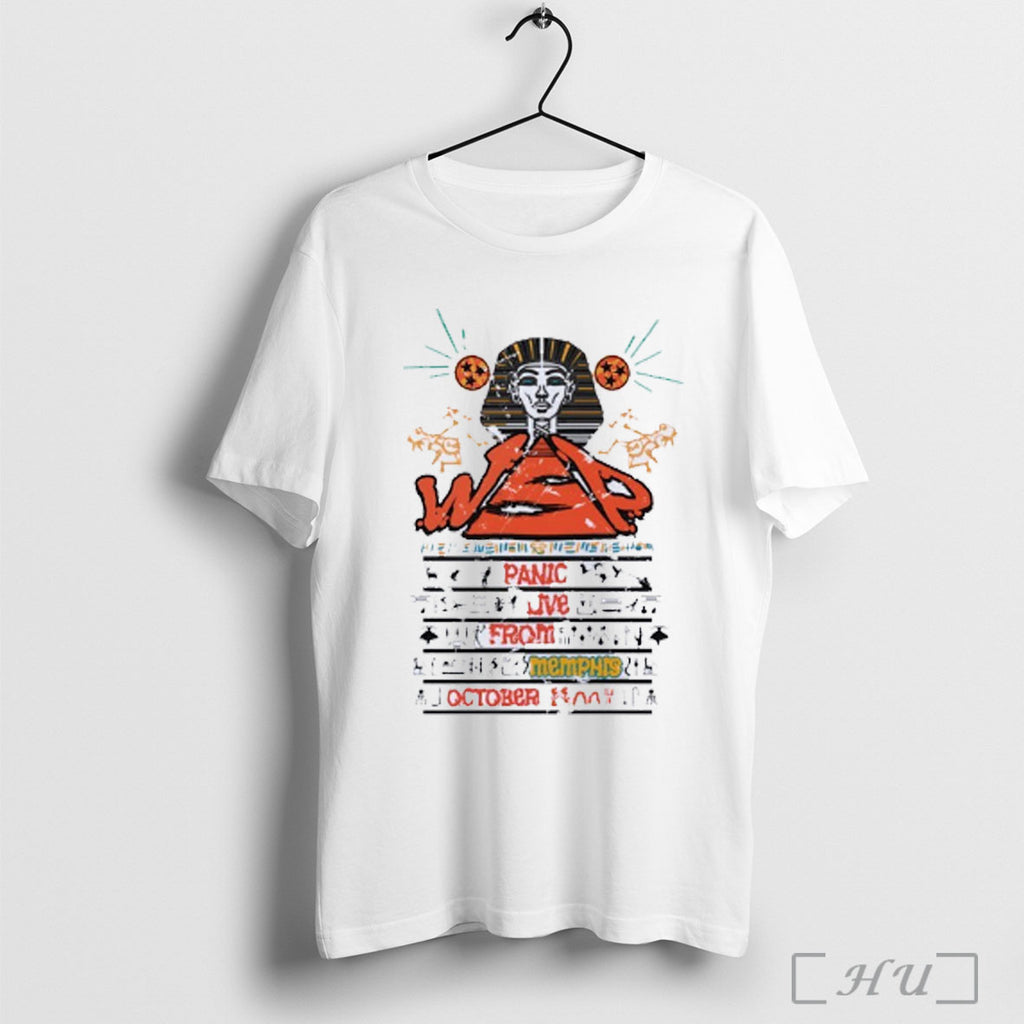 Officials Pharaoh Wap Panic Live From Memphis October T Shirt