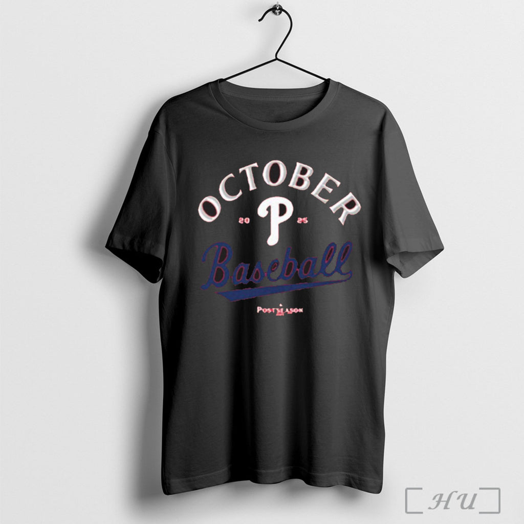 Officials Philadelphia Phillies October Postseason 2025 T Shirt