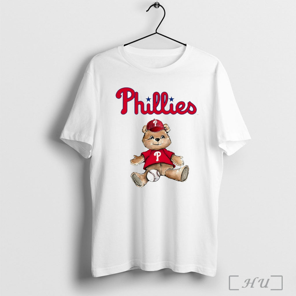 Officials Philadelphia Phillies Teddy Bear T Shirt