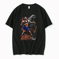 Officials Phoenix Suns Player Charles Barkley Playing Basketball With Godzilla Youth T Shirt Sweater