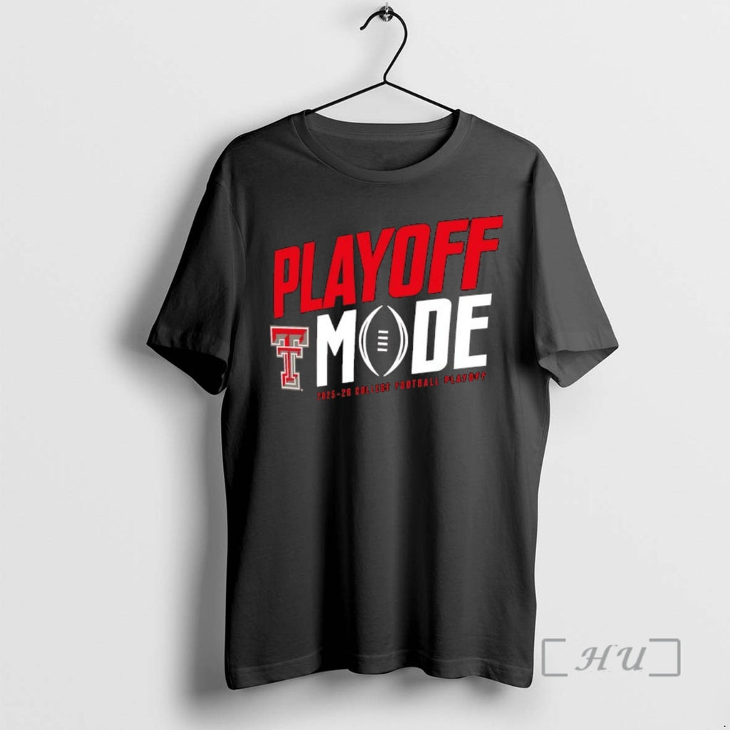Officials Playoff Mode Texas Tech Red Raiders 2025 2026 College Football Playoff Logo Premium