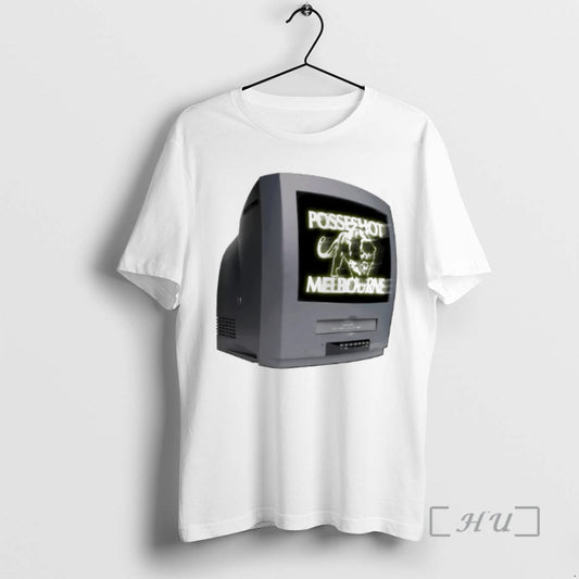 Officials Posseshot Melbourne Tv Glow Front Print T-Shirts, Hoodie, Sweatshirt | WearSparks.com