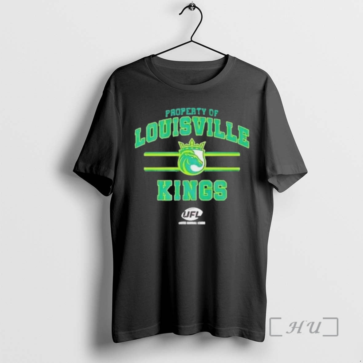 Officials Property Of Louisville Kings Ufl Logo T-Shirts, Hoodie, Sweatshirt | WearSparks.com