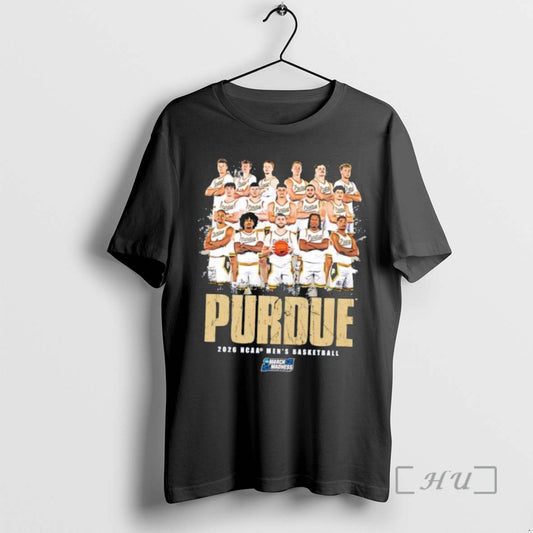 Officials Purdue Boilermakers 2026 Ncaa March Madness Mens Basketball Team Signature Premium T Shirts Sweater