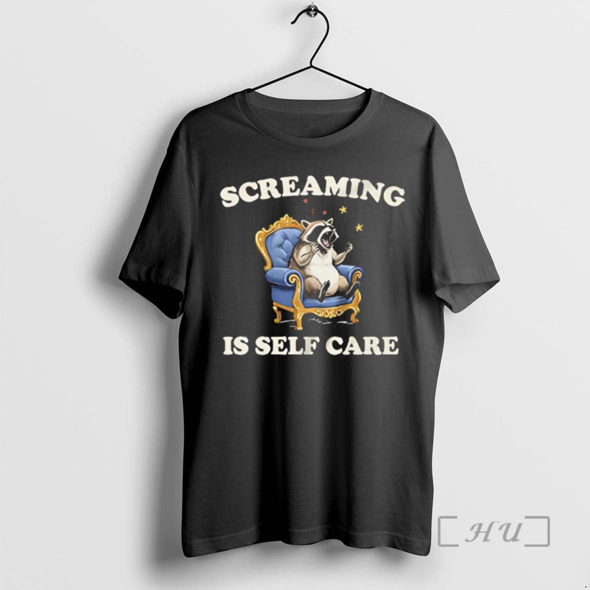 Officials Raccoon Screaming Is Self Care T-Shirts, Hoodie, Sweatshirt | WearSparks.com