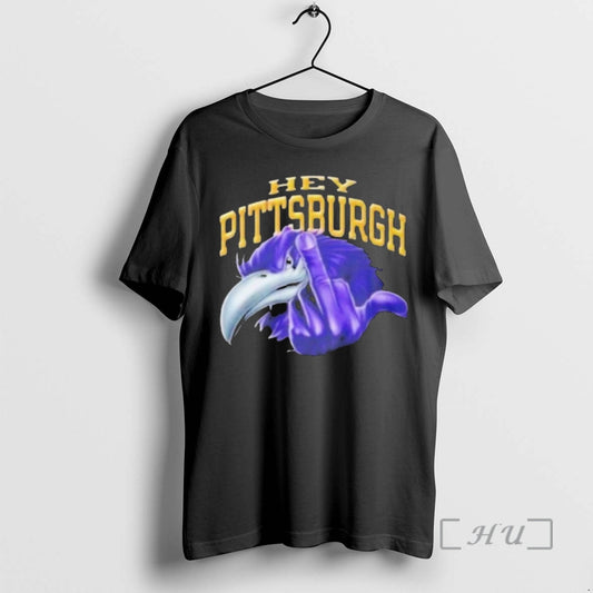Officials Ravens Hey Pittsburgh Fuck You T-Shirts, Hoodie, Sweatshirt | WearSparks.com