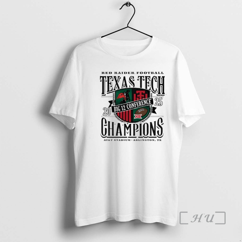 Officials Red Raiders Football Texas Tech Big 12 Champions Generation Talent Premium T Shirts Sweater