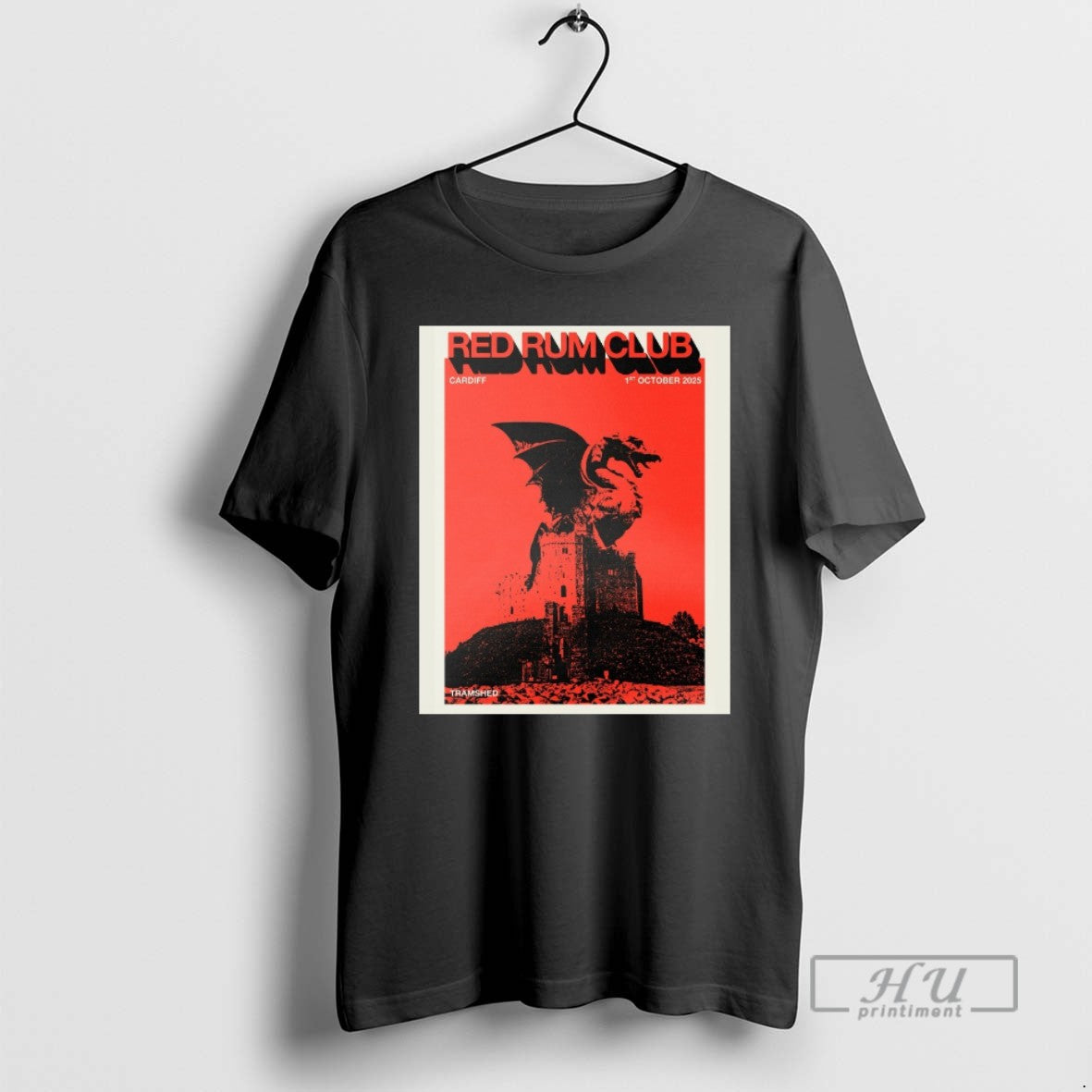Officials Red Rum Club October 1 2025 Tramshed Cardiff Uk T Shirt