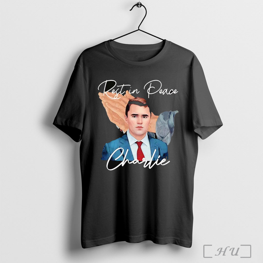 Officials Rest In Peace Charlie Kirk Prayer T Shirt