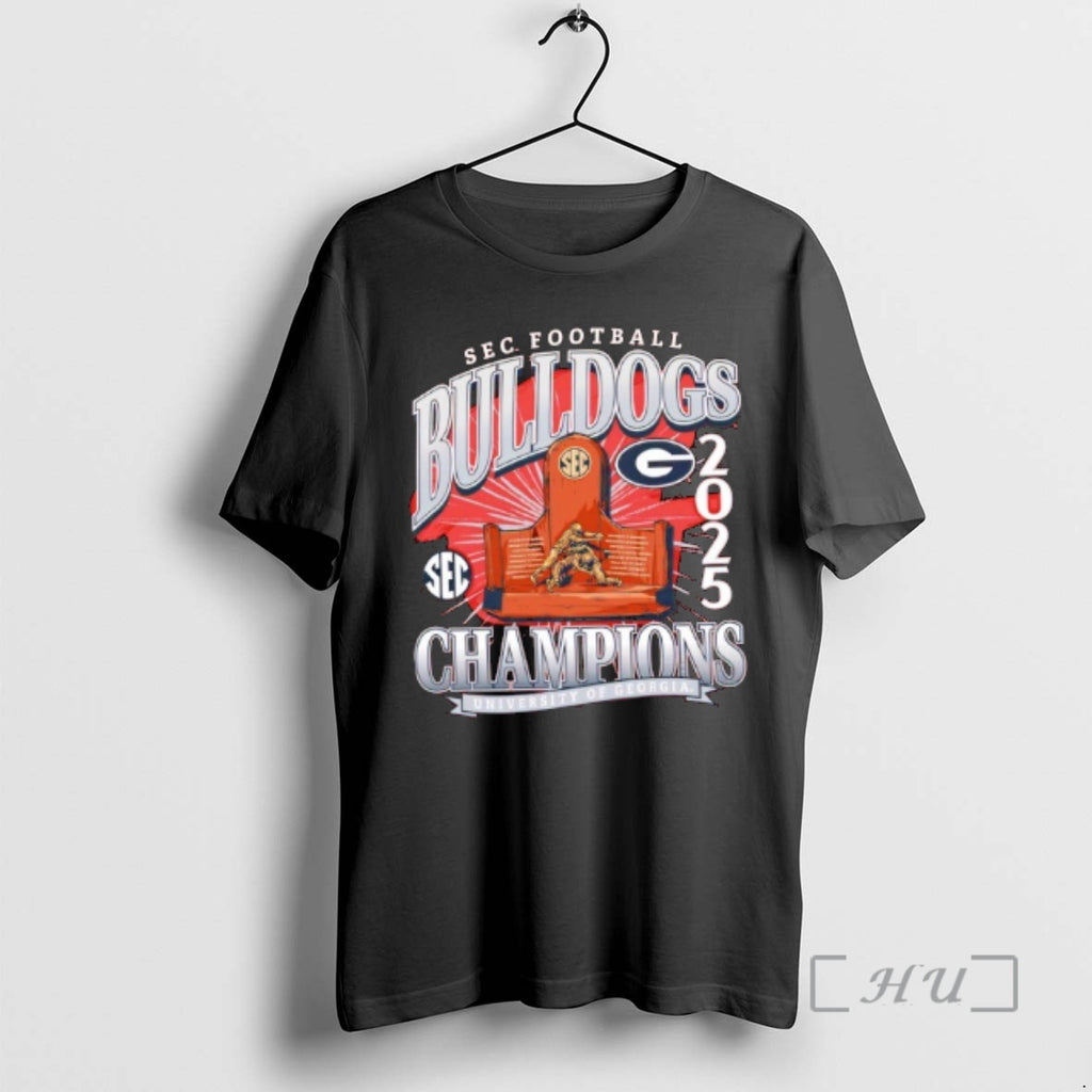 Officials Sec Football Georgia Bulldogs 2025 Conference Champions