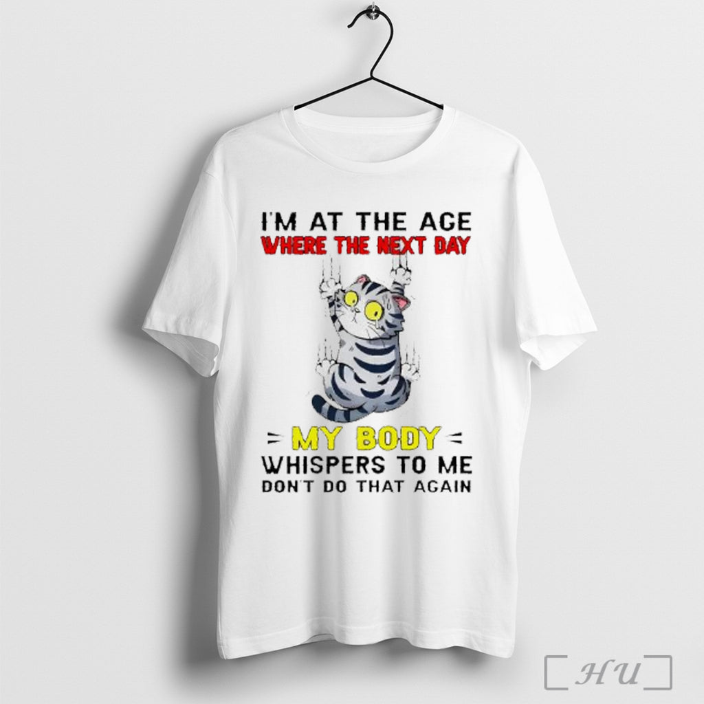 Officials Scratch Cat Im At The Age Where The Next Day My Body Whispers To