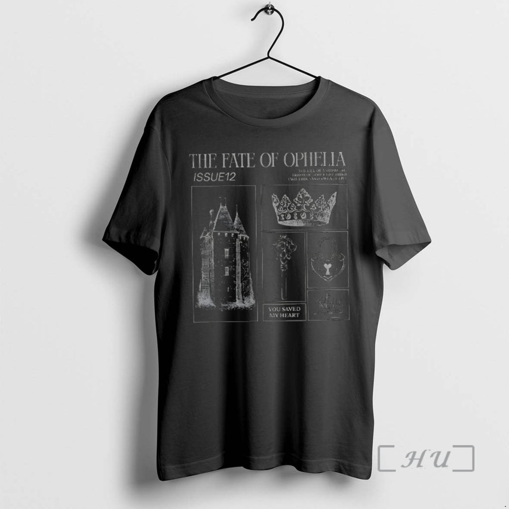Officials Shakespeare The Fate Of Ophelia In My Showgirl Era Pearls Concert Premium T Shirts