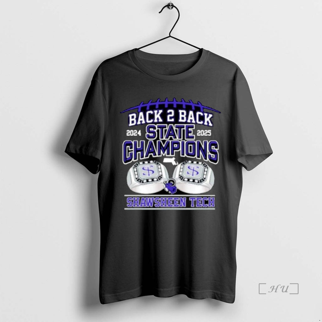 Officials Shawsheen Tech 2024 2025 Back 2 Back State Champions Ornaments Premium T Shirts Sweater