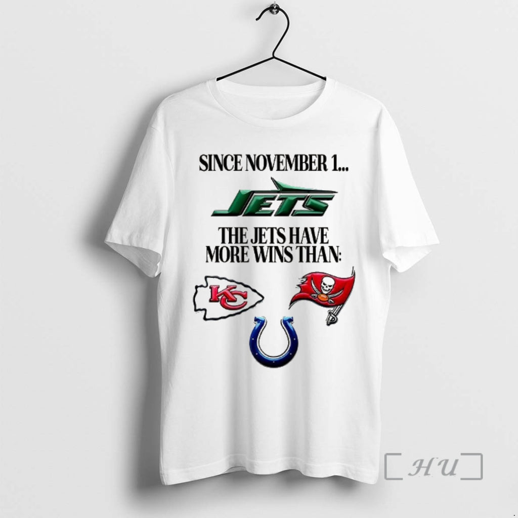 Officials Since November 1 The New York Jets Have More Wins Than Premium T Shirts