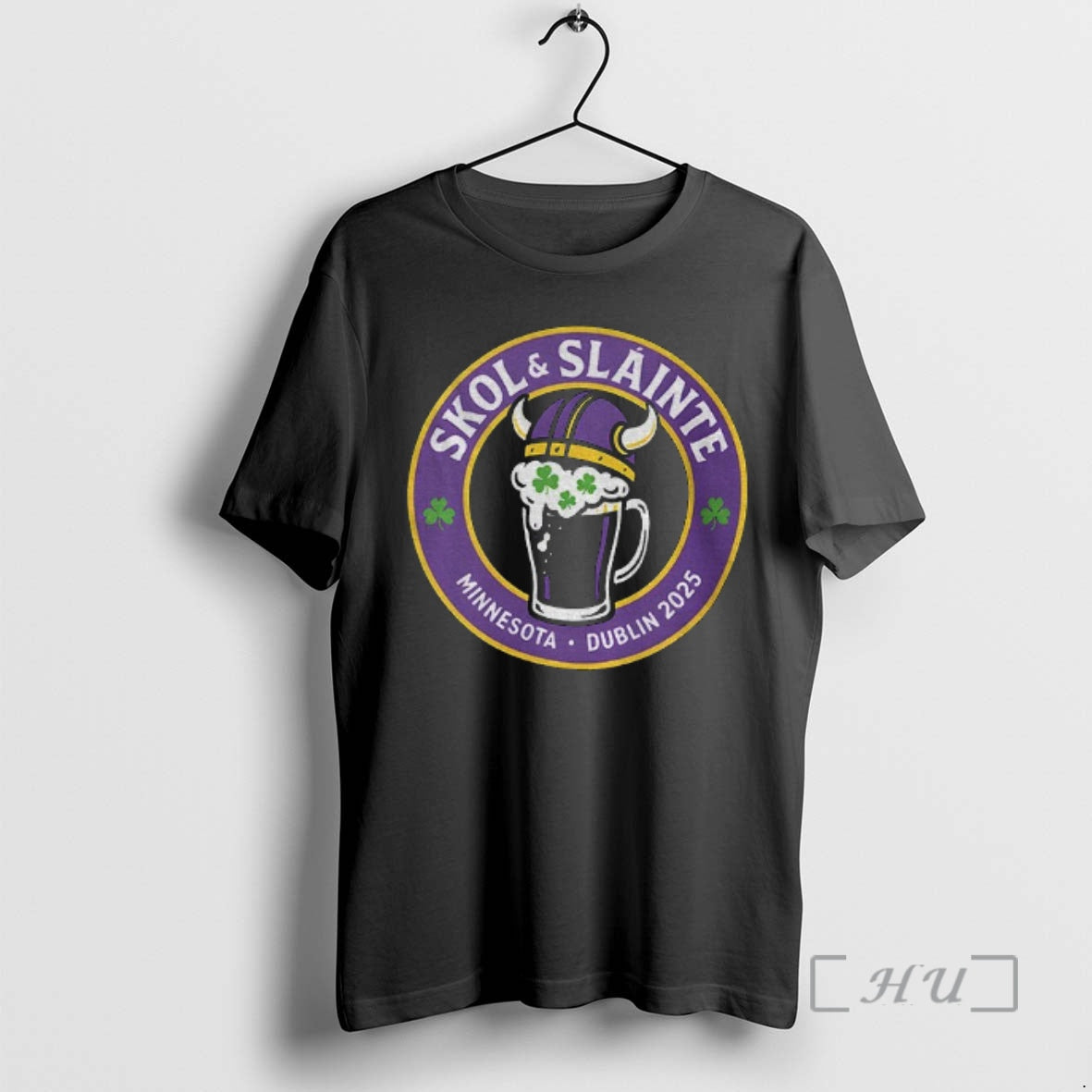 Officials Skol And Slainte Minnesota Vikings X Dublin 2025 Logo T-Shirts, Hoodie, Sweatshirt | WearSparks.com