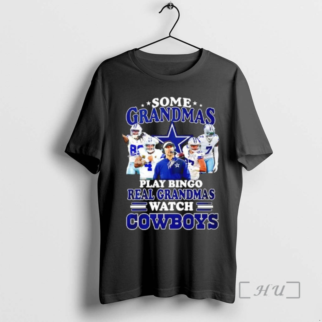 Officials Some Grandmas Play Bingo Real Grandmas Watch Dallas Cowboys Fan Loyalty And Dedication Premium
