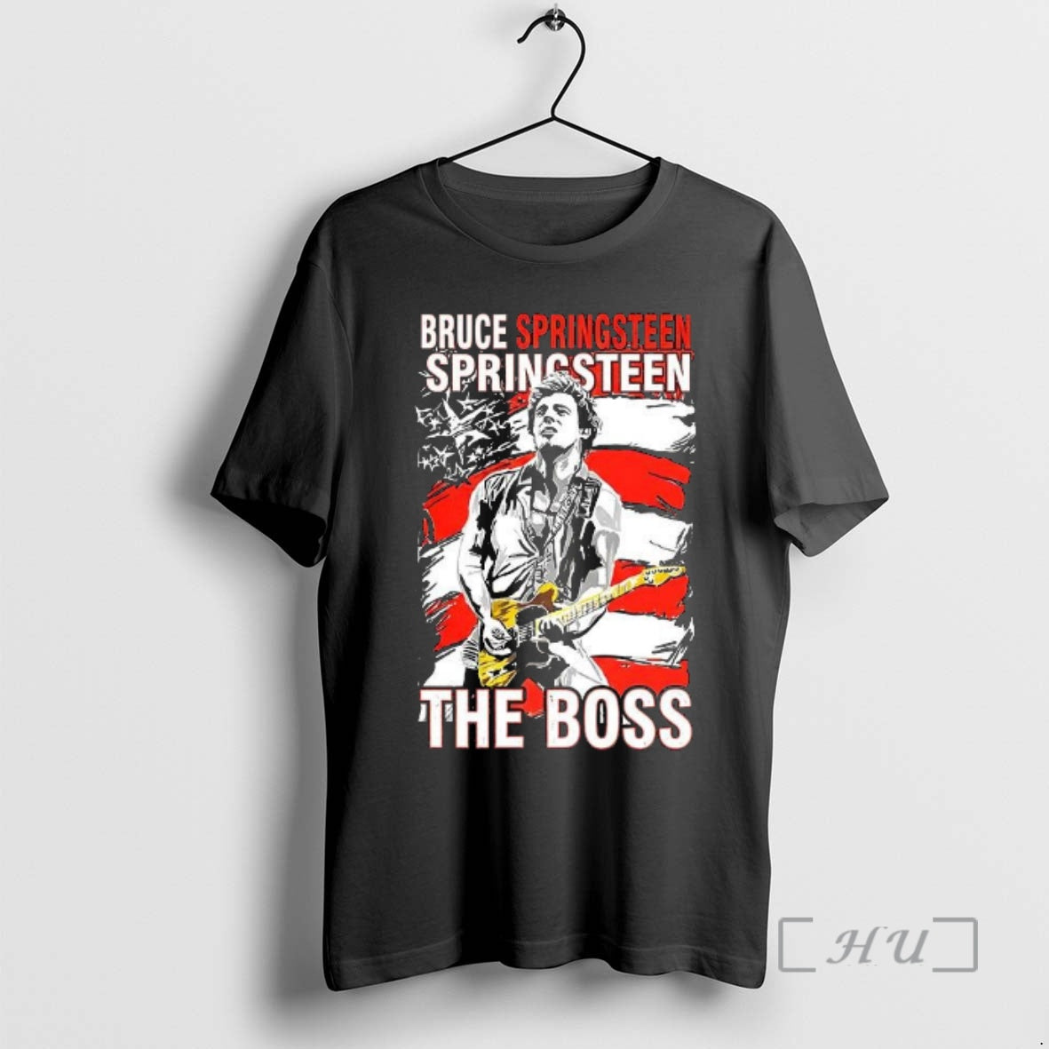 Officials Springsteen The Boss Rock American Flag