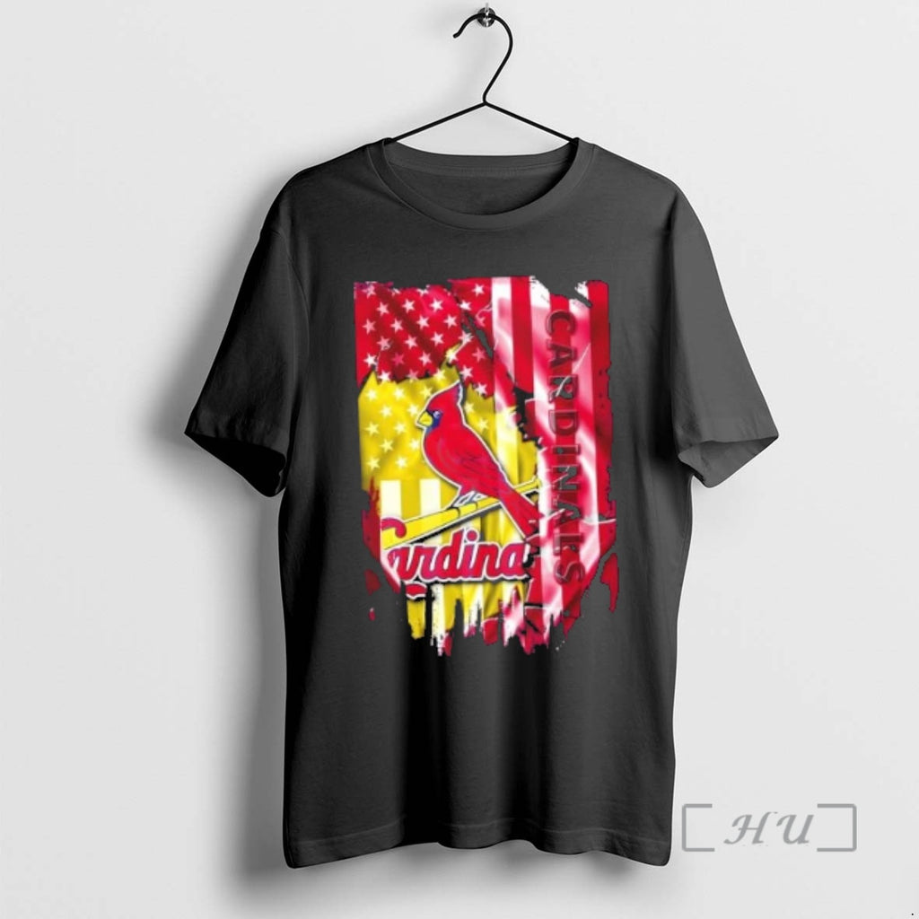 Officials St Louis Cardinals Baseball X American Flag
