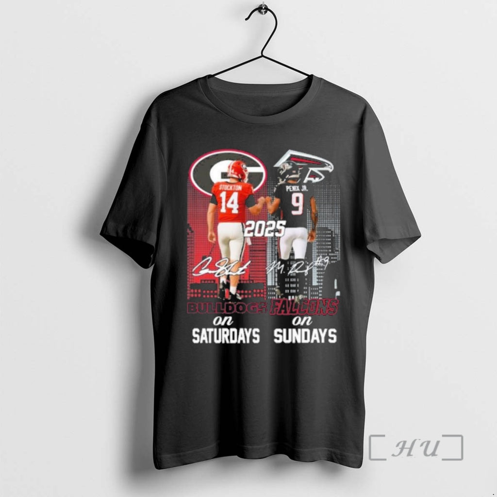 Officials Stockton Georgia Bulldogs On Saturdays And Penix Jr Atlanta Falcons On Sundays Premium