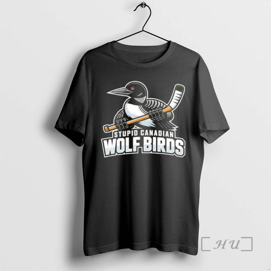 Officials Stupid Canadian Wolf Bird Hockey Duck T-Shirts, Hoodie, Sweatshirt | WearSparks.com