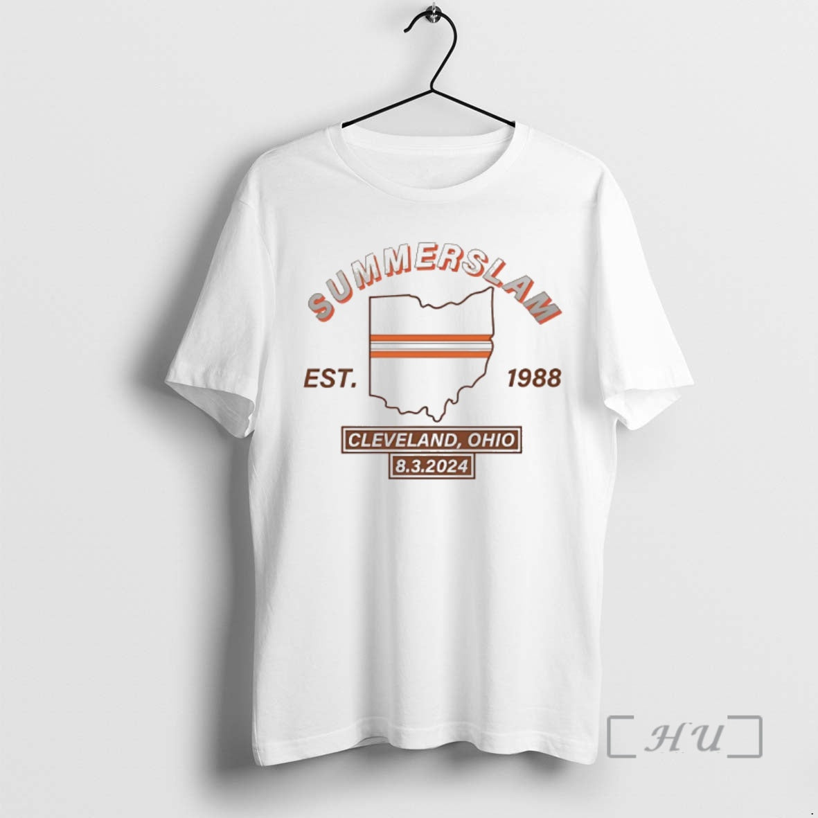 Officials Summerslam Cleveland Ohio Est 1988 T-Shirts, Hoodie, Sweatshirt | WearSparks.com