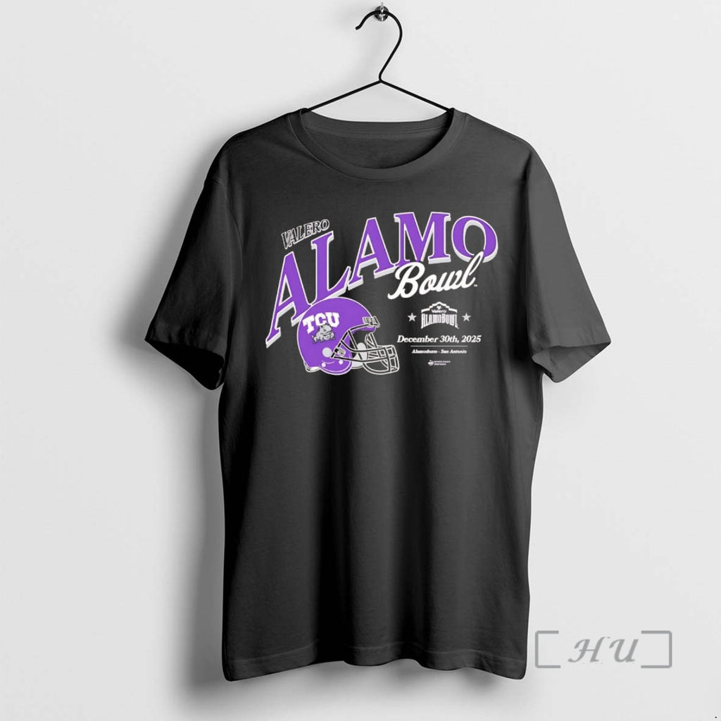 Officials Tcu Horned Frogs 2025 Valero Alamo Bowl Helmet Chriast