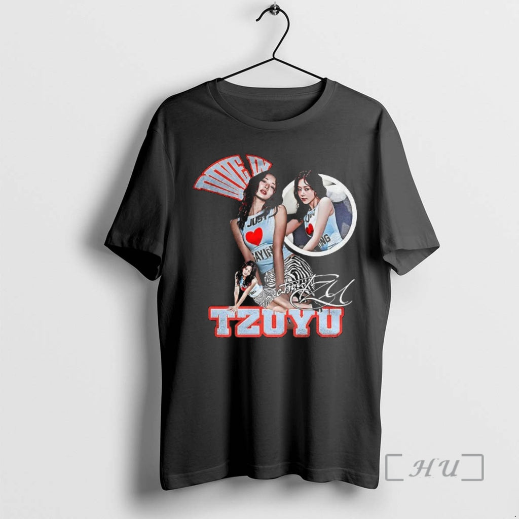 Officials Twice Tzuyu Devi In Signature Graphic Vintage Music Lover