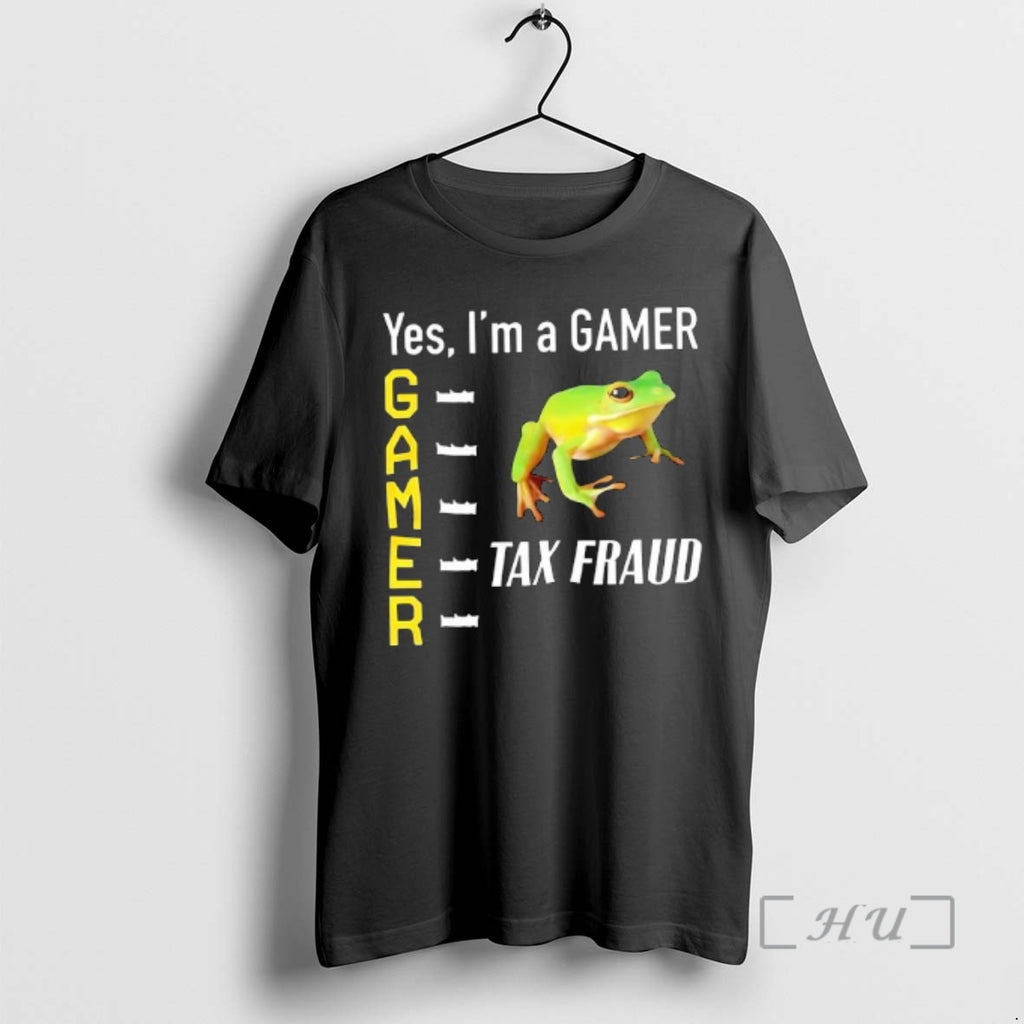 Officials Tax Fraud Gamer Yes Im A Gamer Frog
