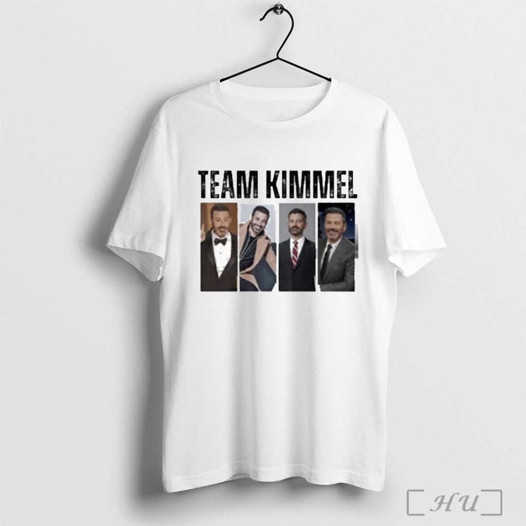 Officials Team Kimmel I Stand With Kimmel Late Night Tv Supporter T Shirt