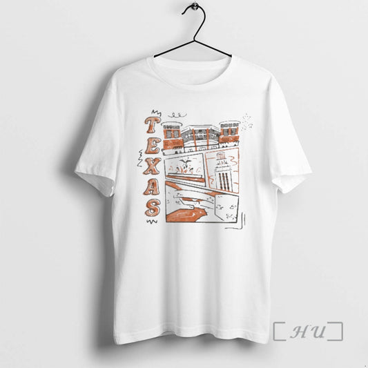 Officials Texas Longhorns Campus Landmarks Vintage