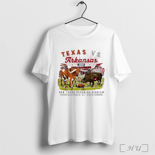 Officials Texas Longhorns Vs Arkansas Razorbacks Football Game Day 2025 Dkr Texas Memorial Stadium