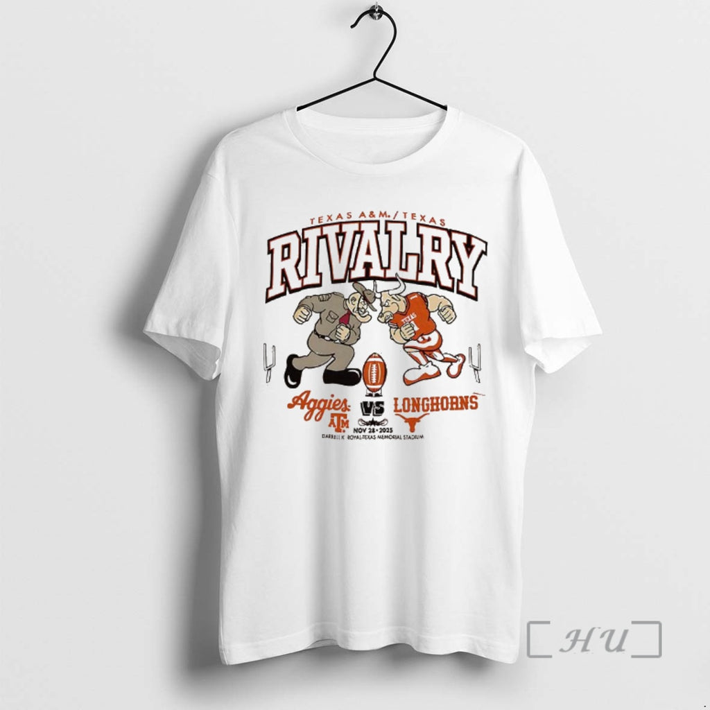 Officials Texas Longhorns Vs Texas Am Football Rivalry Mascot 2025