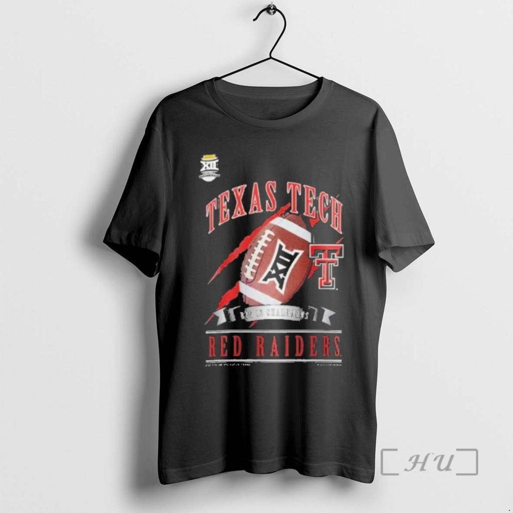 Officials Texas Tech Ball Big 12 Champions Red Raiders