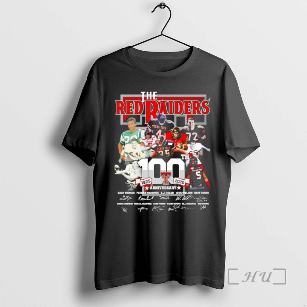 Officials Texas Tech Red Raiders 100th Anniversary 1925 2025 Signatures