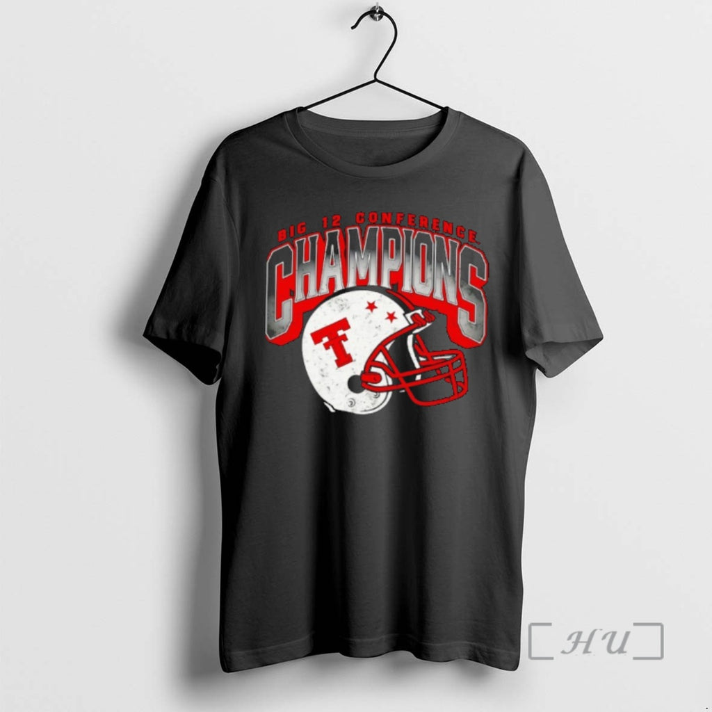 Officials Texas Tech Red Raiders 2025 Big 12 Cenference Championship Retro Premium T Shirts Sweater
