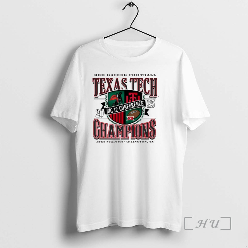 Officials Texas Tech Red Raiders Big 12 Football Champions Att Stadium Arlington Tx Premium