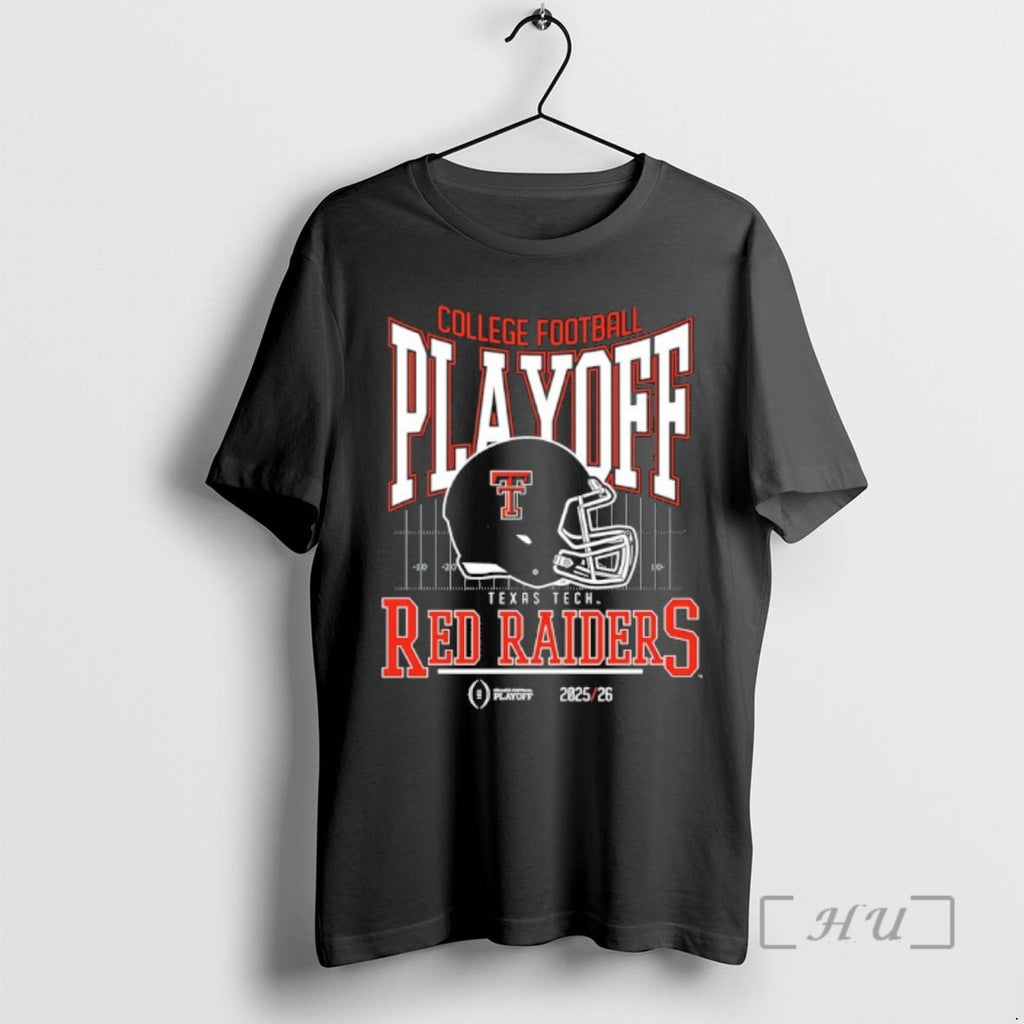 Officials Texas Tech Red Raiders College Football Playoff 2025 26 Helmet Premium T Shirts Sweater