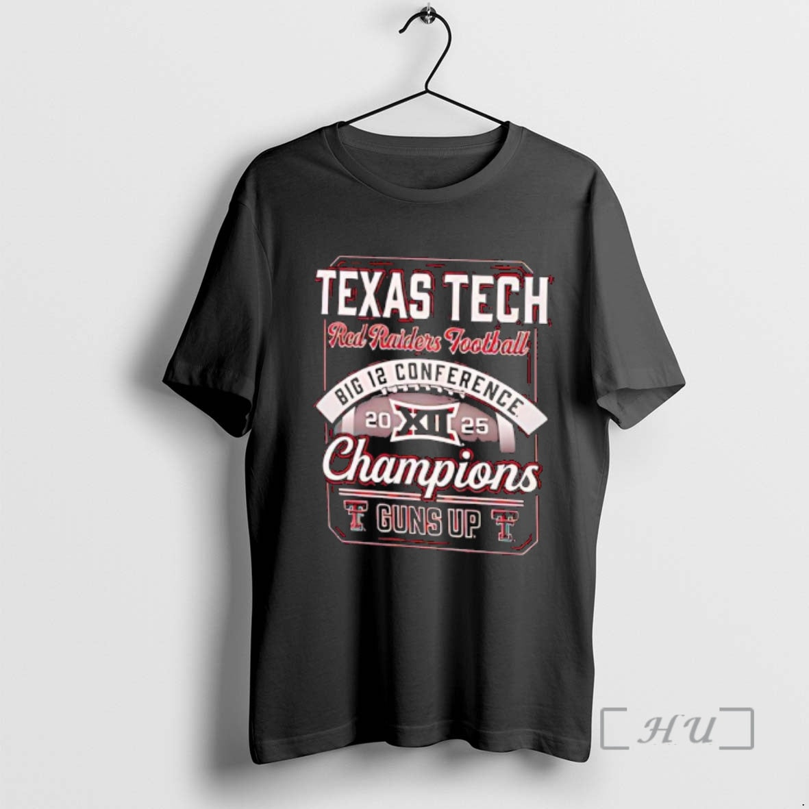 Officials Texas Tech Red Raiders Football Big 12 Conference Champs Guns Up 2025 Premium