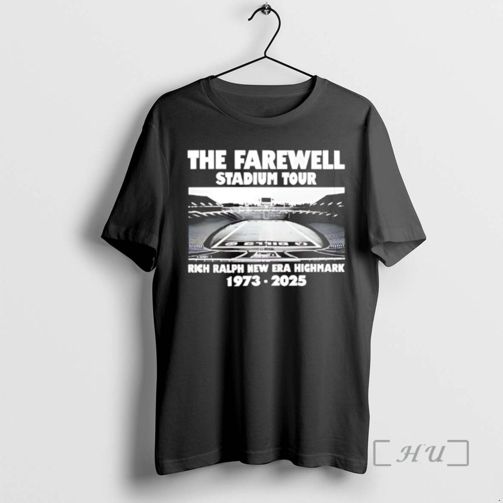 Officials The Farewell Stadium Tour Rich Ralph New Era Highmark 1973 2025 Premium T Shirts