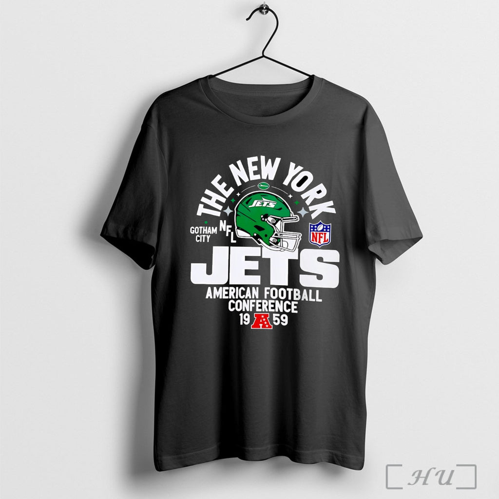Officials The New York Jets Gotham City American Football Conference 1959 Helmet T Shirt