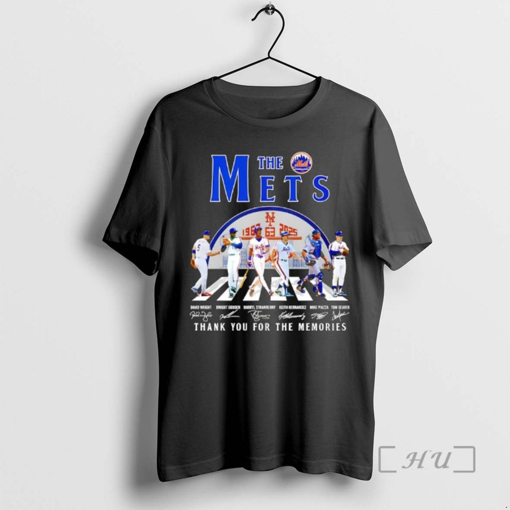 Officials The New York Mets X Abbey Road Former Players Signatures Premium T Shirts Sweater