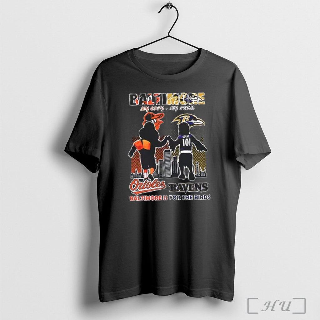 Officials The Oriole Bird Baltimore Orioles And Baltimore Ravens Is For The Birds 2025 Skyline