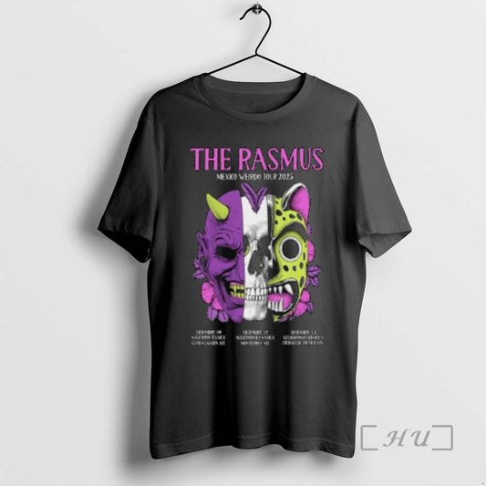 Officials The Rasmus Mexico Tour December 2025 Circle Black T-Shirts, Hoodie, Sweatshirt | WearSparks.com