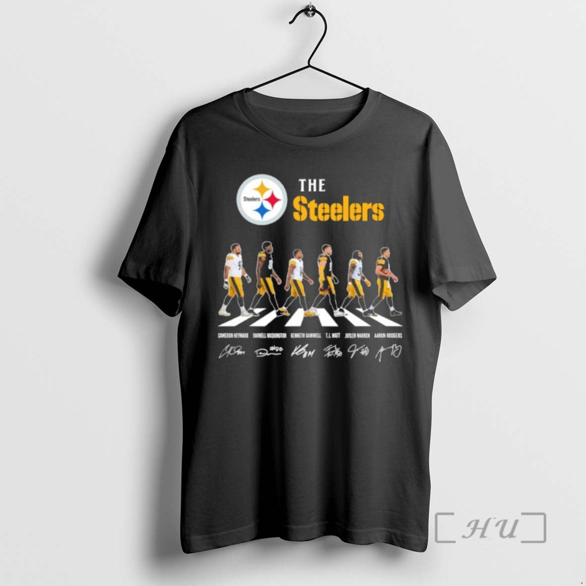 Officials The Steelers Player Abbey Road Signature T-Shirts, Hoodie, Sweatshirt | WearSparks.com