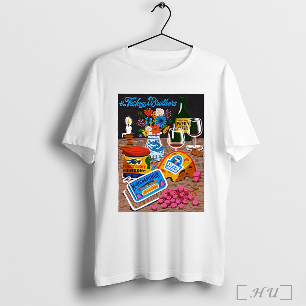 Officials The Teskey Brothers 9 26 2025 Forest Grove Or Tour T Shirt