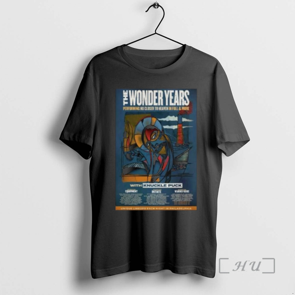 Officials The Wonder Years 2026 Performing No Closer To Heaven Album Concert Circle Black Premium