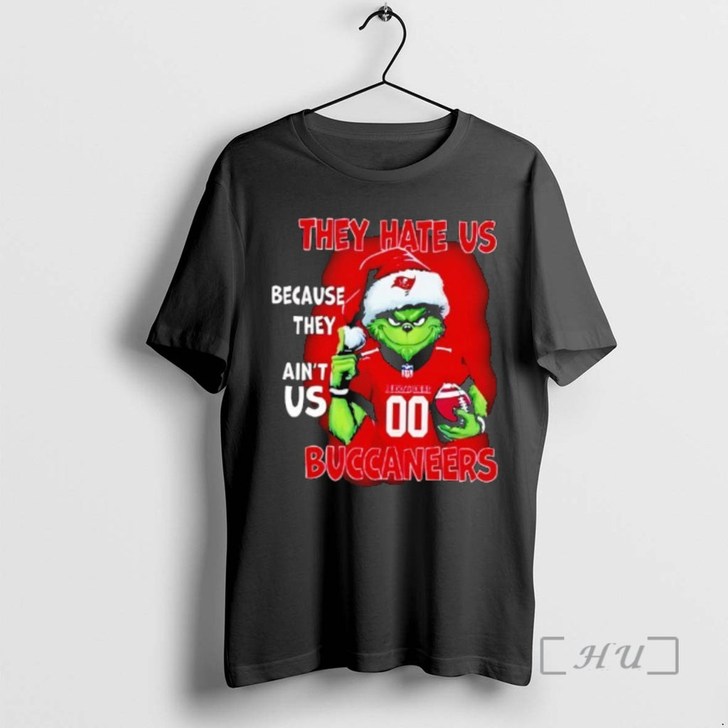 Officials They Hate Us Because They Aint Us Tampa Bay Buccaneers Grinch Santa Premium